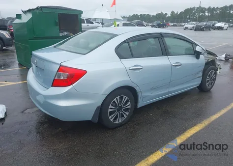 2012 Honda Civic Lx from USA, damaged, VIN 19XFB2F50CE031277